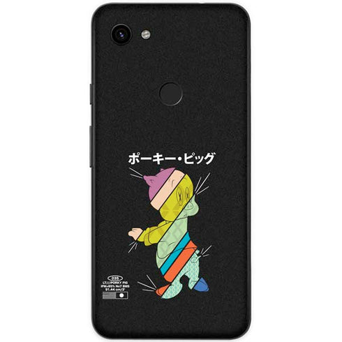 Looney Tunes Porky Pig Sliced Juxtapose Google Pixel 3a XL Skin